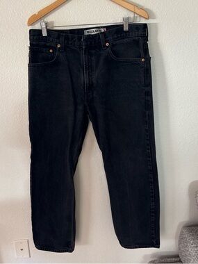 Levi's Men’s Black Regular-Fit 505 Jeans